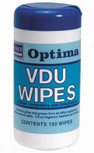 Telephone and VDU Wipes