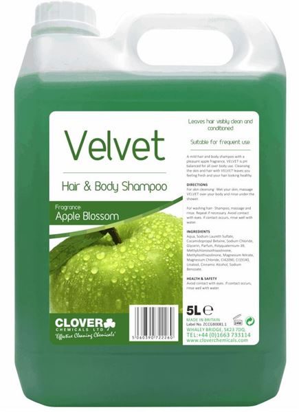 Velvet Hair & Body Shampoo